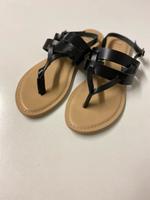 Schuhe Sandalen schwarz Leder Gr. 39 Köln - Nippes Vorschau