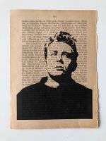 James Dean: auf Vintage Buchseiten bedrucken, Unikat Stuttgart - Vaihingen Vorschau