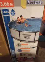 Bestway Steel Pro MAX™ Solo Pool mit Zubehör Ø 366 x 100 cm, Bayern - Maxhütte-Haidhof Vorschau