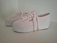 Superga Tennisschuhe Sneaker Plateau 41 weiß gold Berlin - Wilmersdorf Vorschau