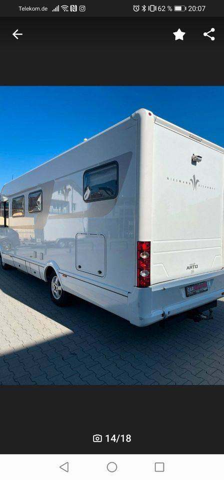 Wohnmobil Niesmann&Bischoff Arto 74 L Top Ausstattung,Markise neu in Fridolfing