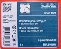 JUNG TRA246WW Temperaturregler Wechsler AC 24 V Baden-Württemberg - Tübingen Vorschau