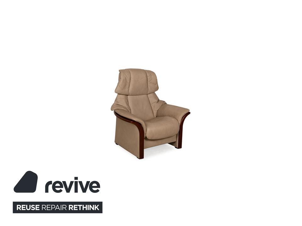 Stressless Eldorado Leder Sofa Garnitur Beige Creme 3x Sessel in Köln