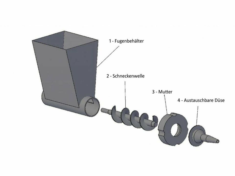 Fugenmaschine, Fugenpistole ohne Akku-Bohrer in Karben