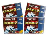 4 Maxell CD-R 80XL-S 700 MB Neu & OVP Hessen - Bad Vilbel Vorschau