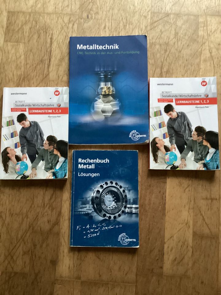 Fachbücher Lehrbuch Schule Ausbildung Mechaniker in Nastätten