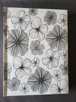 Fotoalbum, Einsteckalbum schwarz weiß Blumen 10x15 (25x19x5cm) Brandenburg - Havelaue Vorschau