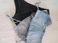 Top Jeans 3 Stück mit Glitzer Steine ZARA-M Sachsen - Zwickau Vorschau