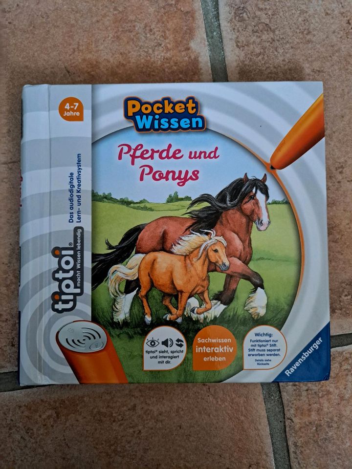 Tiptoi Buch Pferde und Ponys Pocket tip toi in Höhn