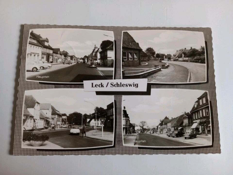 Postkarte/Ansichtskarte: Leck / Schleswig, SW Mehrbild, 1964 gel. in Wilhelmshaven