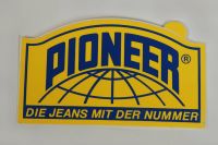 Aufkleber/Sticker Pioneer Die Jeans mit der Nummer Logo gelb 11x6 Bayern - Berching Vorschau