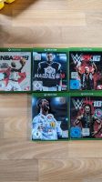 Xbox one. Fifa18, NBA2K18, MADDEN18,W2K18,w2K16 Thüringen - Sömmerda Vorschau