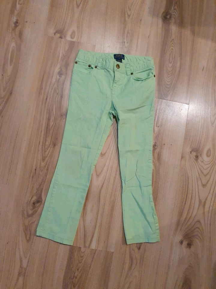 Ralph Lauren Kinder Hose, gr. 7, grün in Gehrden