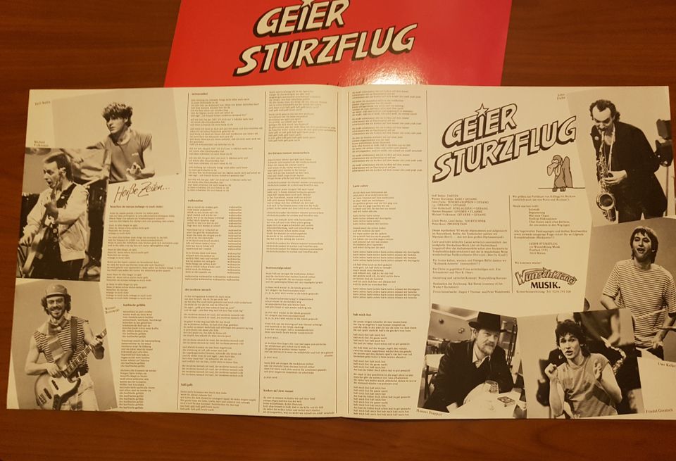 Geier Sturzflug: Heiße Zeiten... VINYL LP in Hamburg