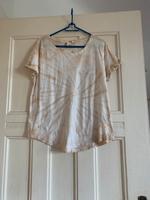 Tolles Batik H&M T-Shirt, Shirt Sommer Look beige, Basics Pankow - Prenzlauer Berg Vorschau