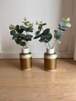 Eukalyptus Vase kunstpflanze grün Gold Hochzeit Taufe Geburtstag Baden-Württemberg - Backnang Vorschau