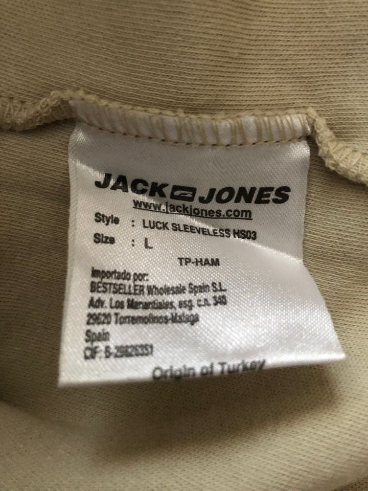 Herren TANKTOP Jack Jones, Gr. L -neu in Berlin