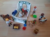 Playmobil grüne Pferdebox mit viel Zubehör Niedersachsen - Stolzenau Vorschau