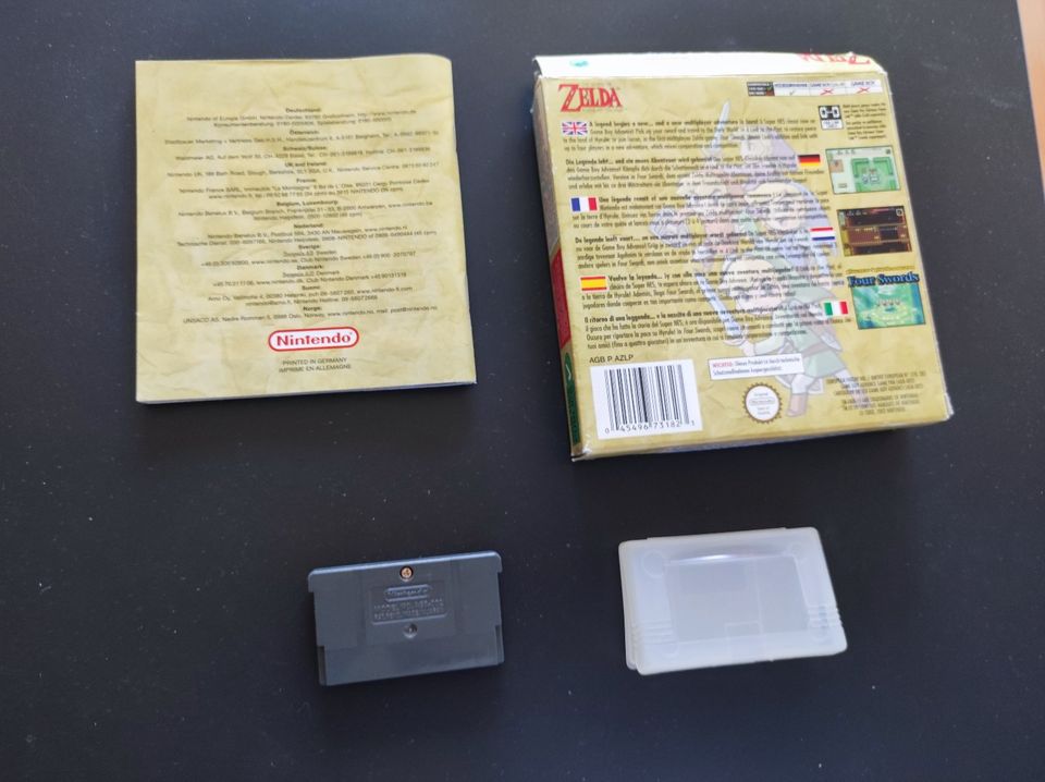 Zelda A Link to The Past / Four Swords (GBA) Gameboy Advance OVP in Hamburg