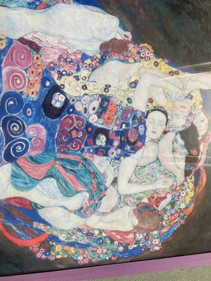 Gerahmtes Plakat des bedeutenden Malers Gustav Klimt in Leonberg