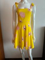 Zara Kleid gelb rosa Blumen Schleife Minikleid Sommerkleid Essen-Borbeck - Dellwig Vorschau