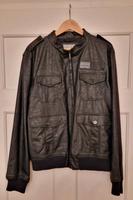 Marc Ecko Eckō Cut and Sew Lederjacke Kunstleder Hip Hop 2000er Saarbrücken-Mitte - St Johann Vorschau
