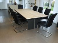 Designer Esstisch Kernbuche Stahlwangen Black  230 x 110 Baden-Württemberg - Neckarsulm Vorschau