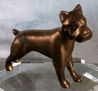 Vintage Hund Boxer Skulptur Figur Messing? Nordrhein-Westfalen - Hürth Vorschau