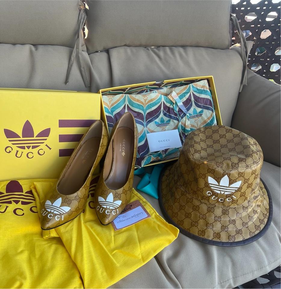 ORIGINAL GUCCI LEDER PUMPS 38 5 SCHUHE LIMITED EDITION ADIDAS in Baden Wurttemberg Heilbronn kleinanzeigen
