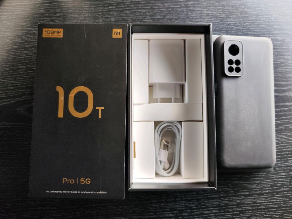 Handy   Xiaomi 10T Pro Lunar Silver - ‼️Top  Zustand‼️ in Leipzig