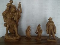 Holzschnitzerei, verschiedene Figuren aus Südtirol Nordrhein-Westfalen - Castrop-Rauxel Vorschau