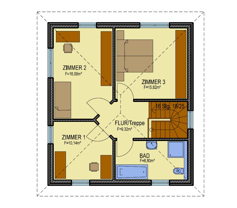 nur noch 1 Grundstück frei!! guter ÖPNV-Anschluss+ BG für individuelles Anturis-Massivhaus in Berlin