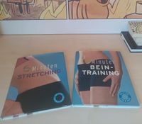 Zu verschenken 2 Bücher 6 Minuten Stretching + Beintraining Baden-Württemberg - Neckartailfingen Vorschau