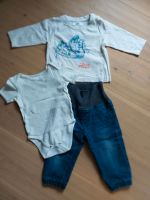 SET "Team Player" aus Langarmshirt, Jeans & Body - Gr. 74/80 Bayern - Goldkronach Vorschau