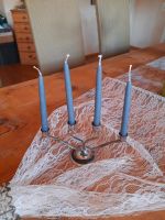 Kleiner Kerzenständer, versilbert, Deko Nordrhein-Westfalen - Vreden Vorschau