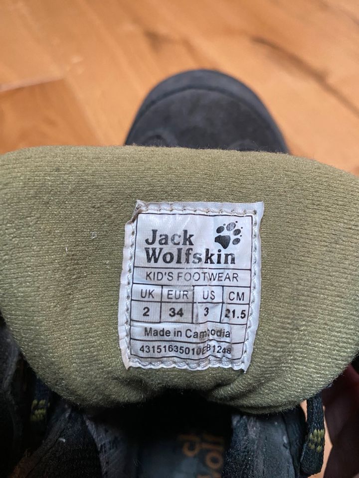 Trekking Schuhe Jack Wolfskin Gr. 34 - TEXAPORE in Schweitenkirchen