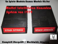 Spielmodule 2x für die Mattel Intellivision Konsole von 1979, Top Nordrhein-Westfalen - Marl Vorschau