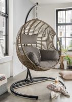 Destiny Hängesessel COCO DELUXE II beige-grau Polyrattan Niedersachsen - Hollern-Twielenfleth Vorschau