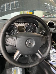 Neu LEDESR Lenkrad mULTIF. MIT DSG Schwarz Lenkrad für Mercedes R-Klasse  W251