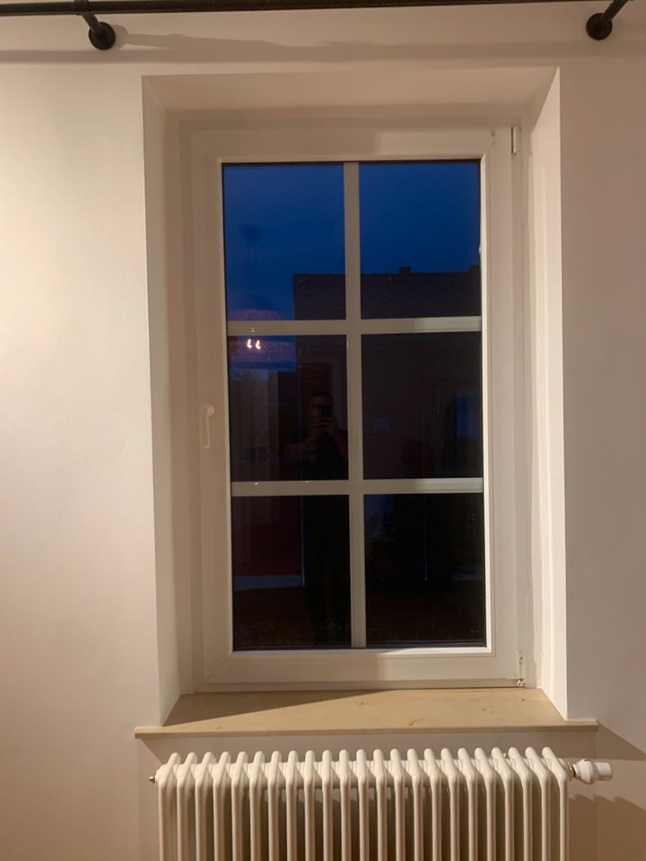Fenster, Hausfenster, Kunstsoff weis in Dommitzsch