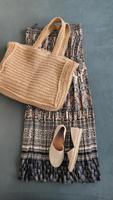 HEINE langer Rock braun beige Muster Jersey GrM-L NP79€ Bayern - Mühldorf a.Inn Vorschau