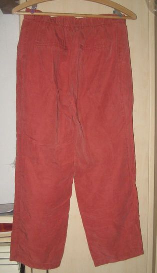 Damen Bundhose, terracotta, leinen/Lycocell, Gr. S/M in Halle