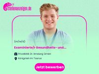 Examinierte/r Gesundheits- und Hessen - Königstein im Taunus Vorschau