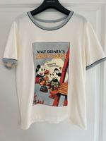 Zara Walt Disney Micky Mouse T-Shirt creme-weiß Thüringen - Weimar Vorschau