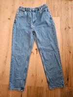 mittelblaue Mom Jeans, High Waist, Gr. 40 Baden-Württemberg - Mannheim Vorschau