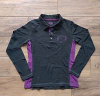 4 Riders Kids Langarm Poloshirt Gr. 134/140 schwarz/violett Nordrhein-Westfalen - Willich Vorschau