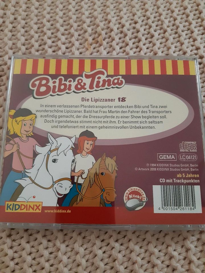 Bibi und Tina Kinder Hörspiel CD 18 Die Lipizzaner in Gersthofen