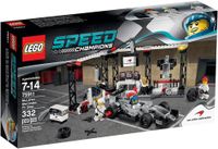 LEGO Speed Champions 75911 - McLaren Mercedes Boxenstopp NEU Stuttgart - Hedelfingen Vorschau