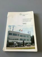 original Mercedes-Benz Werkstatt Verzeichnis Europa 1993 Herzogtum Lauenburg - Ratzeburg Vorschau