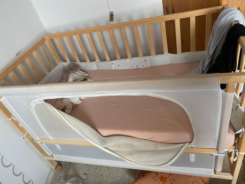Beistellbett / Kinderbett in Fichtenau